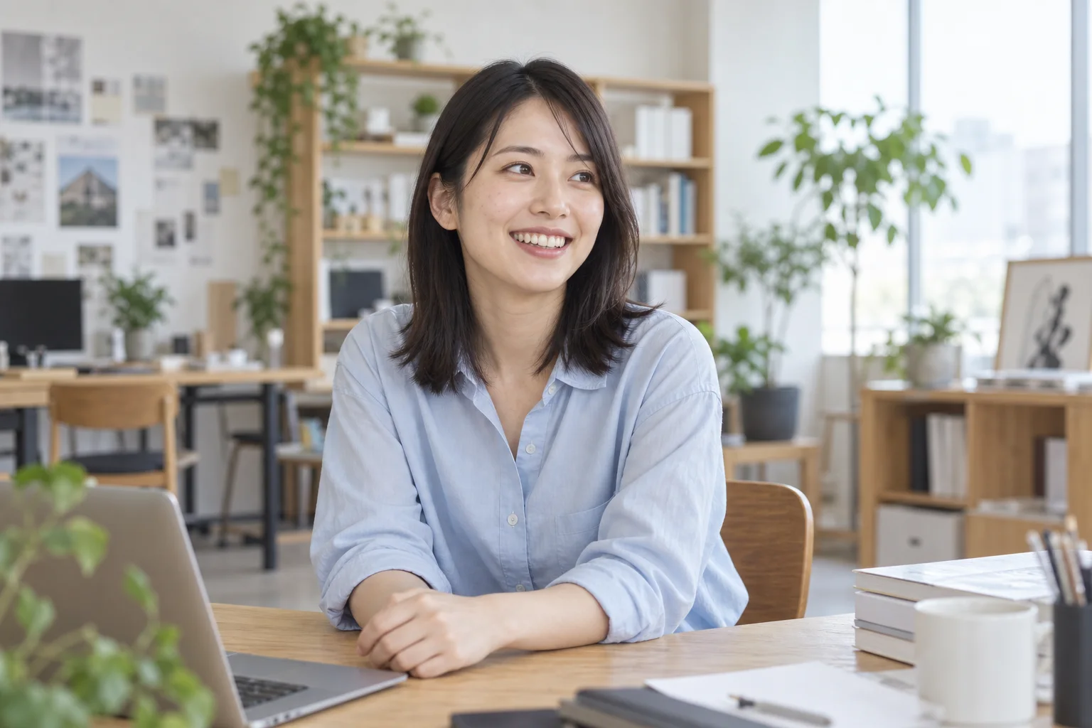自然体で仕事をするディレクターのイメージ